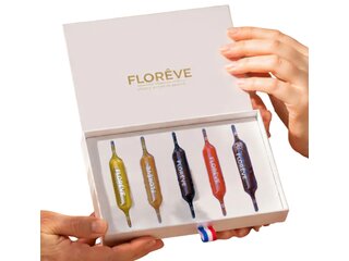White Gift Box with 5 products inside