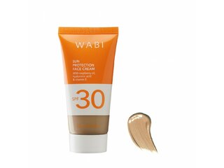 WABI SUN FACE CREAM SPF30 DEEP CARAMEL