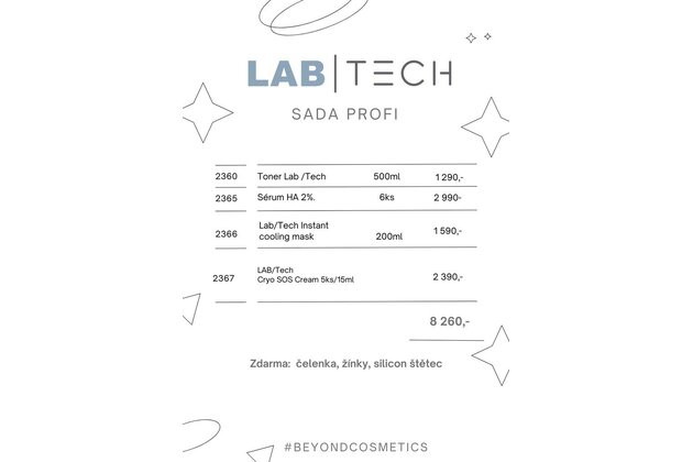 Sada LAB TECH Profi