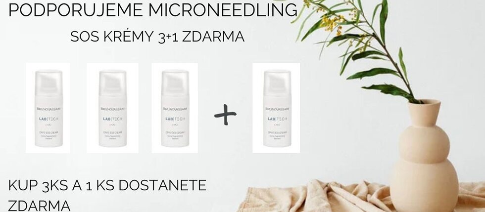 S.O.S. krémy 3 + 1 ZDARMA